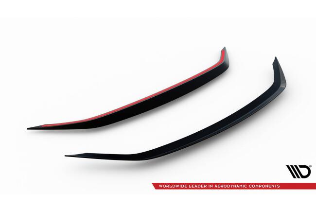 Maxton Design Heckspoiler Lippe für Chevrolet Camaro SS Mk6 Facelift Hochglanz schwarz