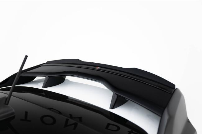 Maxton Design Heckspoiler Lippe für Ford Fiesta ST / ST-Line Mk8 / Mk8 Facelift (für Spoiler FO-FI-8-ST-FH1FP) Hochglanz schwarz