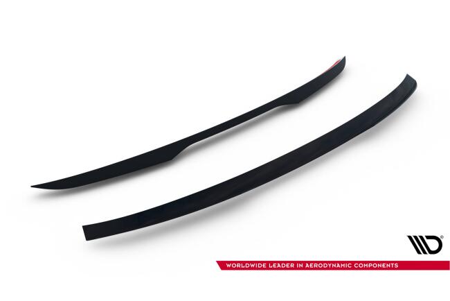 Maxton Design Heckspoiler Lippe (unten) für Maserati Levante GT Mk1 Facelift Hochglanz schwarz