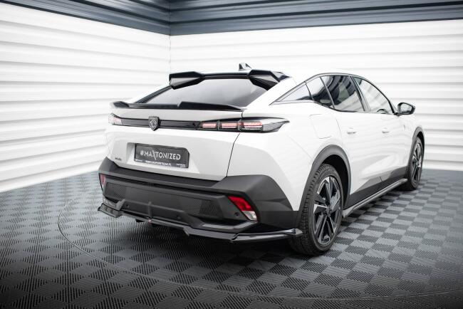 Maxton Design Heckspoiler 3D V.2 für Peugeot 408 Mk1 Hochglanz schwarz