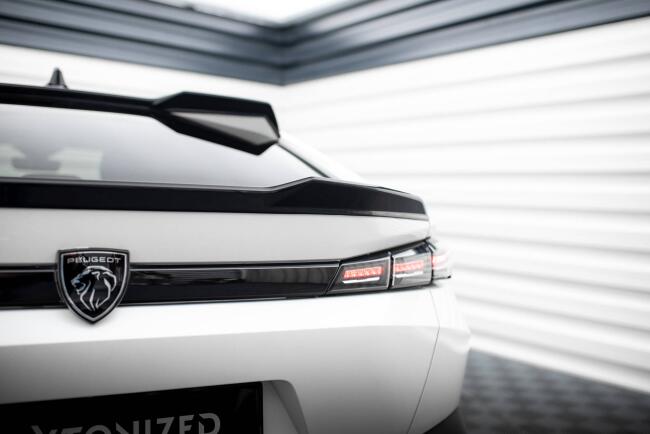 Maxton Design Heckspoiler 3D V.2 für Peugeot 408 Mk1 Hochglanz schwarz
