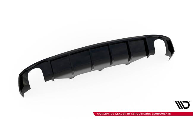 Maxton Design Heckdiffusor V.2 für Audi S7 C7 Hochglanz schwarz