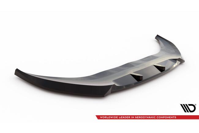 Maxton Design Frontlippe für Ford Transit Connect Mk3 Hochglanz schwarz