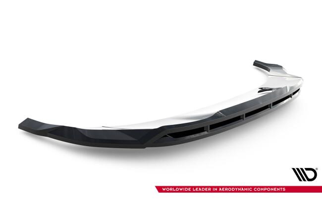 Maxton Design Frontlippe für Audi Q7 S-Line Mk2 Facelift 2 (2023-) Hochglanz schwarz
