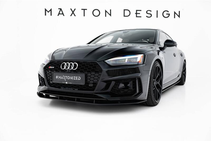 Maxton Design Street Pro Frontlippe für Audi RS5 Coupe / Sportback F5 schwarz