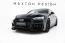 Maxton Design Street Pro Frontlippe für Audi RS5 Coupe / Sportback F5 schwarz mit roten Streifen