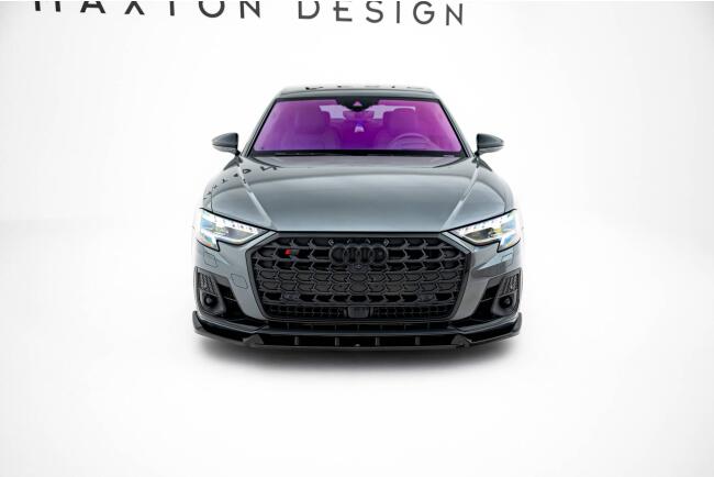 Maxton Design Frontlippe V.2 für Audi S8 / A8 S-Line D5 Facelift Hochglanz schwarz