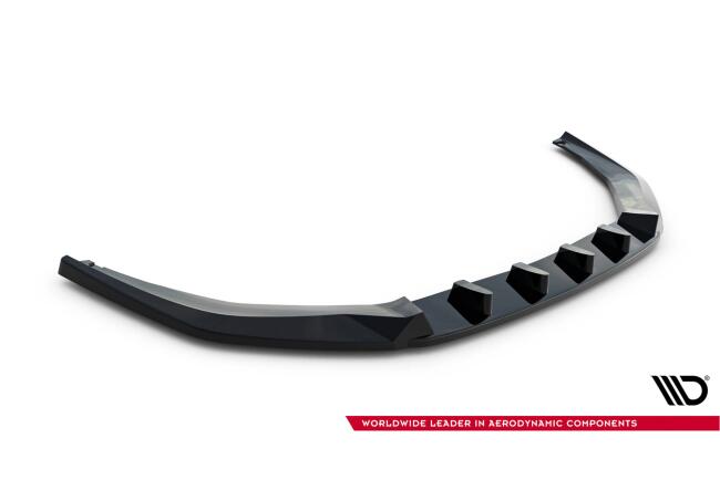 Maxton Design Frontlippe V.2 für Audi S8 / A8 S-Line D5 Facelift Hochglanz schwarz