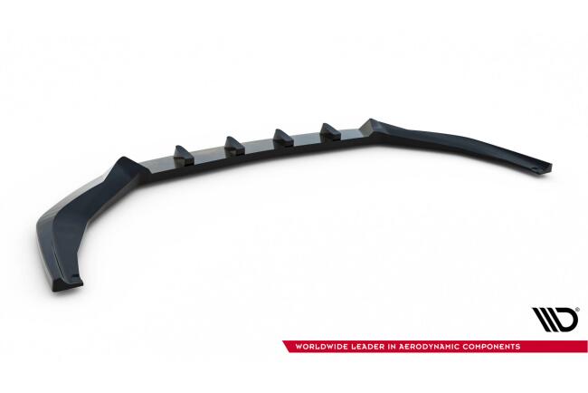 Maxton Design Frontlippe V.2 für Audi S8 / A8 S-Line D5 Facelift Hochglanz schwarz