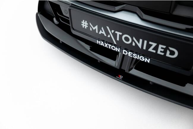 Maxton Design Street Pro Frontlippe für BMW M135i F70 schwarz