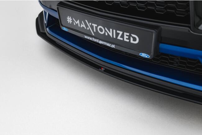 Maxton Design Street Pro Frontlippe für Ford Mustang GT Mk7 schwarz