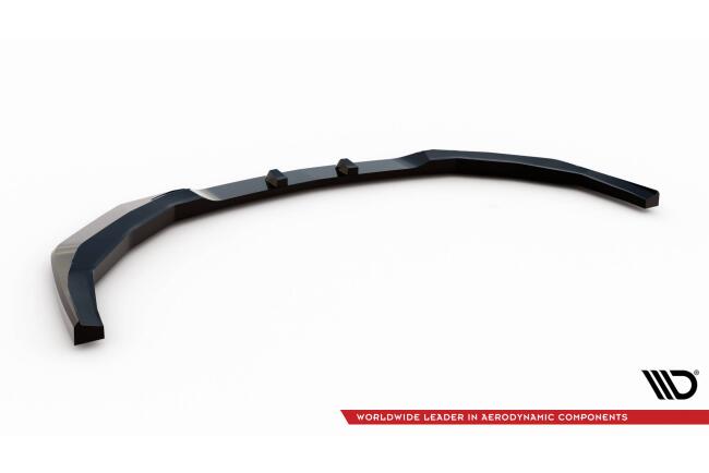 Maxton Design Frontlippe V.2 für Ford Mustang GT Mk7 Hochglanz schwarz