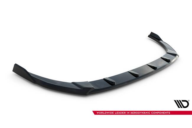 Maxton Design Frontlippe V.2 für Hyundai Elantra N Mk7 Hochglanz schwarz