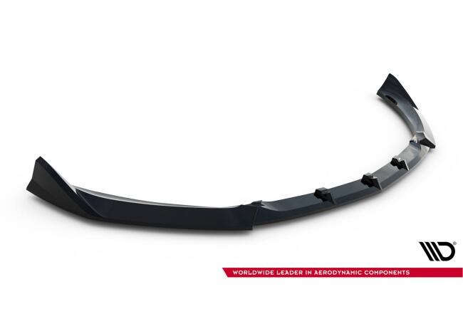 Maxton Design Frontlippe für Mercedes-AMG-GT C C190 Facelift Hochglanz schwarz