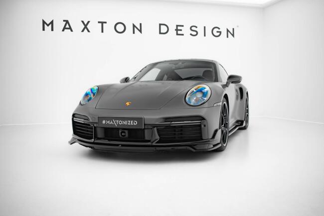 Maxton Design Frontlippe für Porsche 911 Turbo S...
