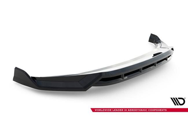 Maxton Design Frontlippe für VW Atlas R-Line Mk1 Facelift 2 Hochglanz schwarz