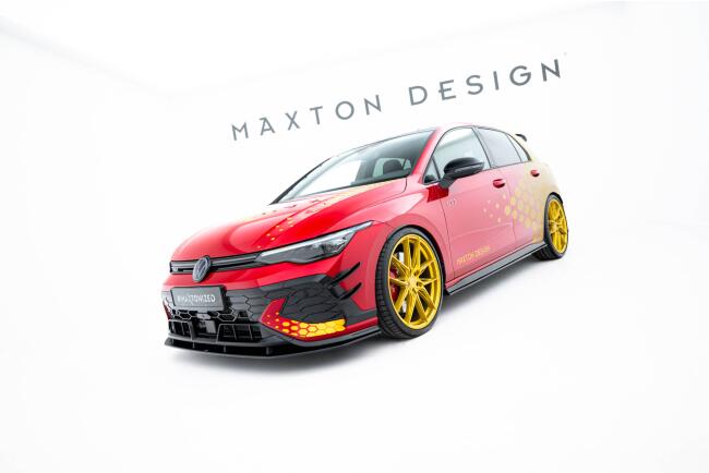 Maxton Design Street Pro Frontlippe für VW Golf 8 GTI Clubsport Facelift schwarz