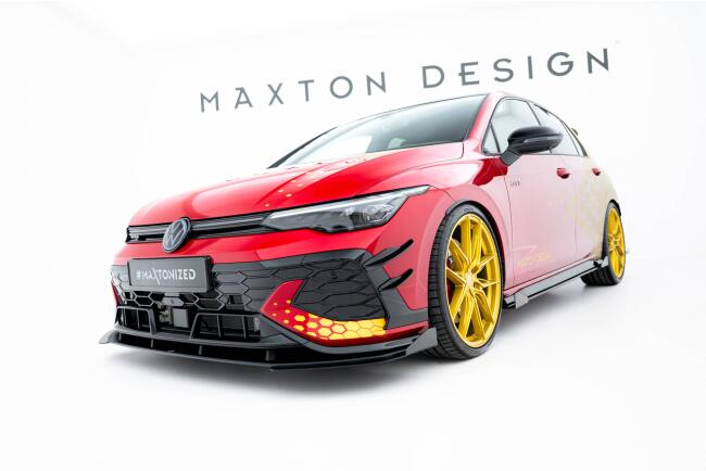 Maxton Design Street Pro Frontlippe mit Flaps für VW...