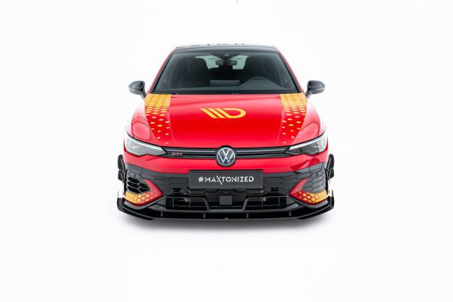 Maxton Design Street Pro Frontlippe mit Flaps für VW...