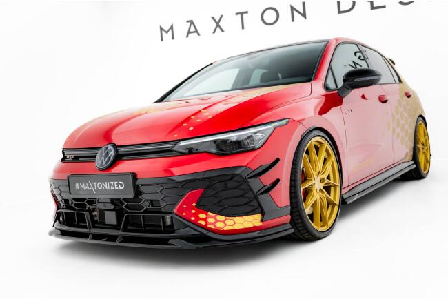 Maxton Design Frontlippe V.1 für VW Golf 8 GTI...