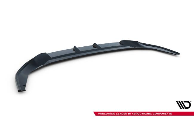 Maxton Design Frontlippe V.1 für VW Golf 8 GTI Clubsport Facelift Hochglanz schwarz