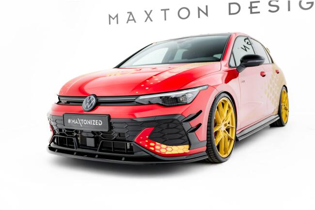 Maxton Design Frontlippe V.2 für VW Golf 8 GTI...