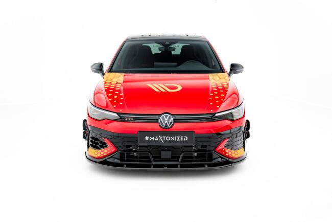 Maxton Design Frontlippe V.2 für VW Golf 8 GTI...