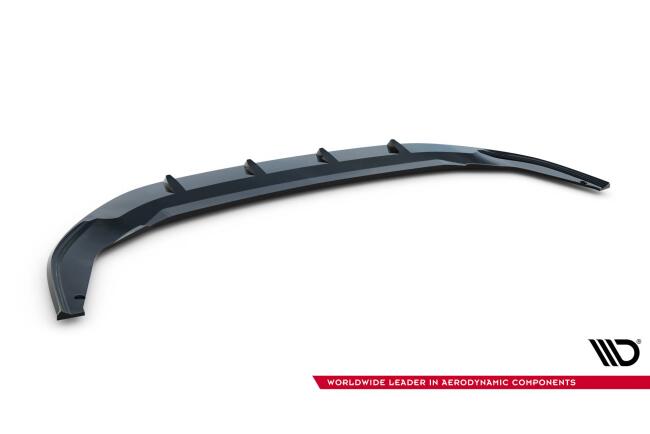 Maxton Design Frontlippe V.2 für VW Golf 8 GTI Clubsport Facelift Hochglanz schwarz