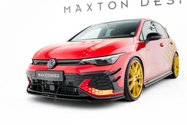 Maxton Design Frontlippe V.3 für VW Golf 8 GTI...
