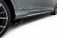 Maxton Design Seitenschweller (Paar) für Audi Q7 S-Line Mk2 Facelift 2 (2023-) Hochglanz schwarz
