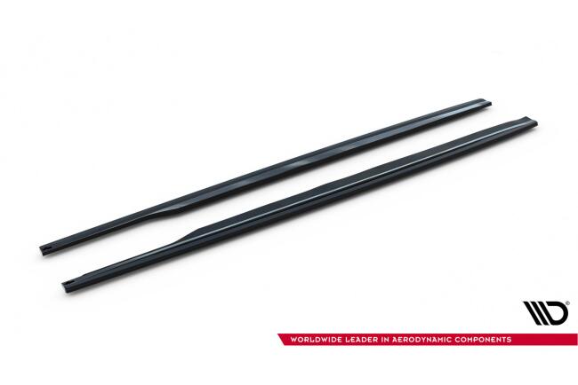 Maxton Design Seitenschweller (Paar) für Audi RS5 Sportback F5 Hochglanz schwarz