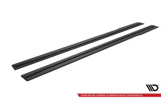 Maxton Design Street Pro Seitenschweller (Paar) für Ford Mustang GT Mk7 schwarz