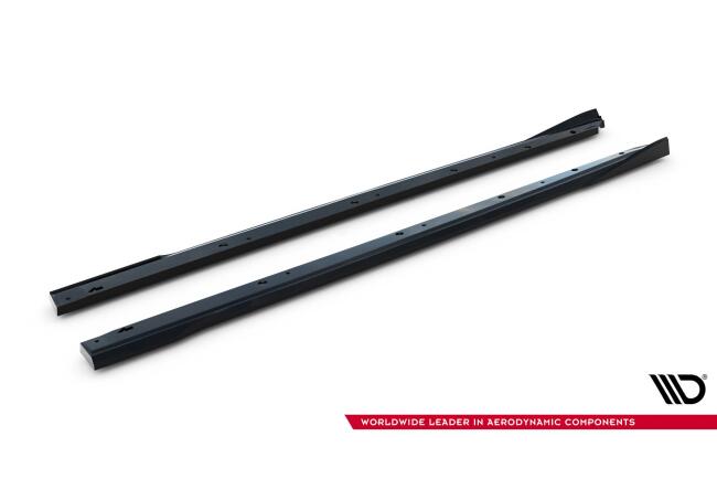 Maxton Design Seitenschweller (Paar) für Hyundai Elantra N Mk7 Hochglanz schwarz