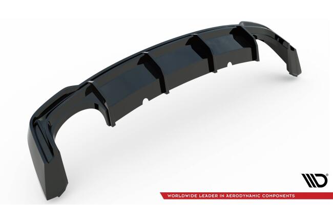 Maxton Design Heckdiffusor V.1 für Audi RS6 / RS7 C8 Hochglanz schwarz