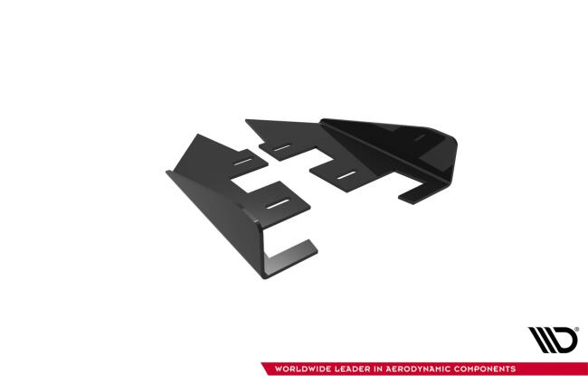 Maxton Design Street Pro Diffusor Flaps für Audi A3 Limousine 8Y Hochglanz schwarz