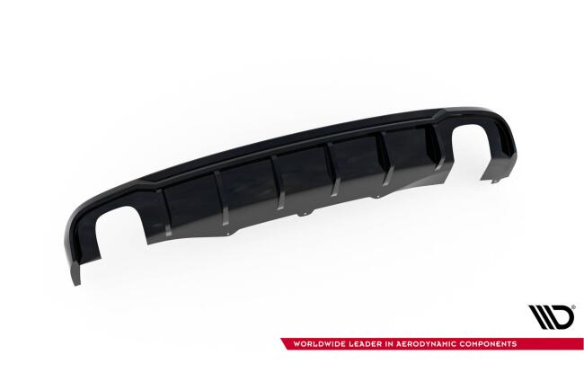 Maxton Design Heckdiffusor V.2 für Audi A4 B8 Hochglanz Schwarz