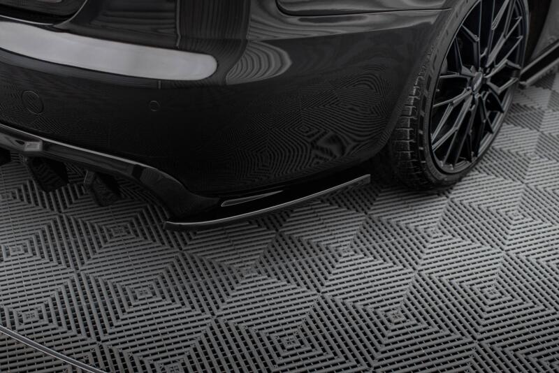 Maxton Design Diffusor Flaps V.2 für Audi A4 B8 Hochglanz schwarz