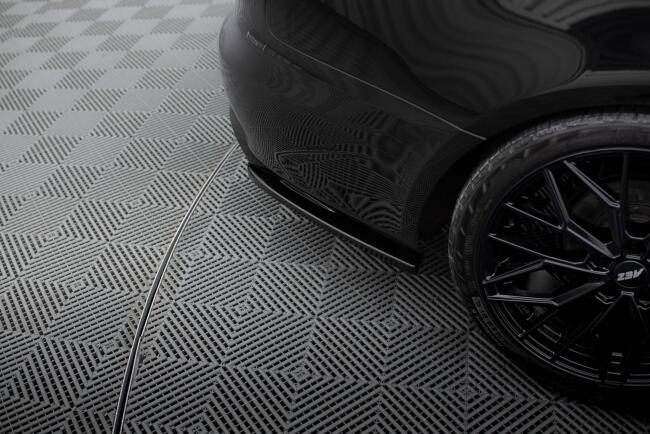 Maxton Design Diffusor Flaps V.2 für Audi A4 B8 Hochglanz schwarz