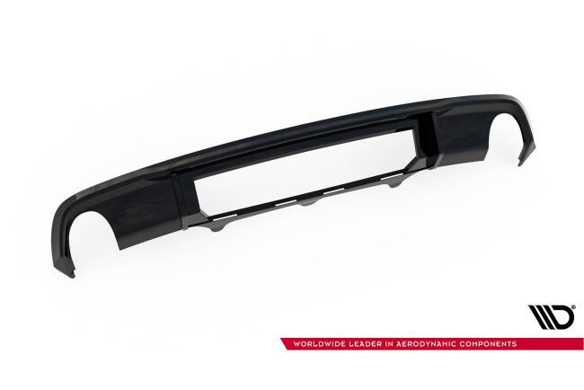 Maxton Design Heckdiffusor für Audi S6 / A6 S-line Avant C7 (2011-2014) Hochglanz schwarz