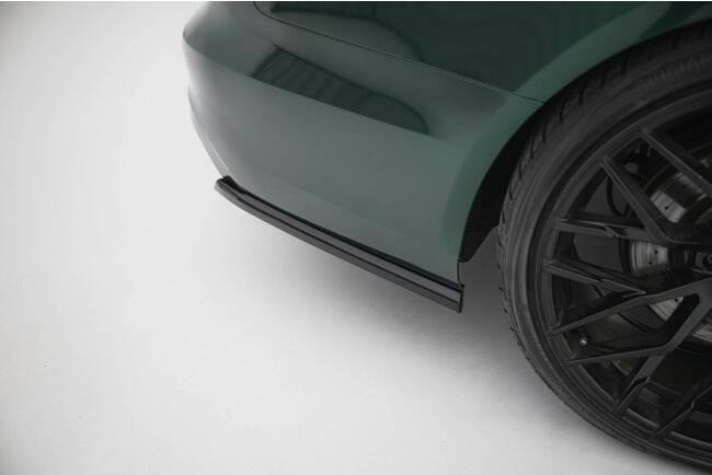 Maxton Design Diffusor Flaps V.3 für Audi A6 S-line Avant C7 Hochglanz schwarz