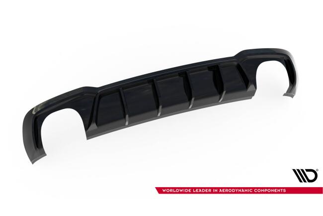 Maxton Design Heckdiffusor V.2 für Audi RS3 Limousine 8V Facelift Hochglanz schwarz