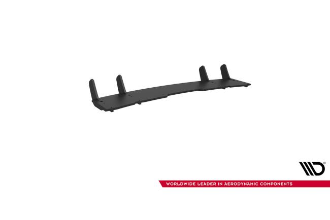 Maxton Design Street Pro Heckdiffusor für Audi RS5 Coupe / Sportback F5 Schwarz mit roten Streifen