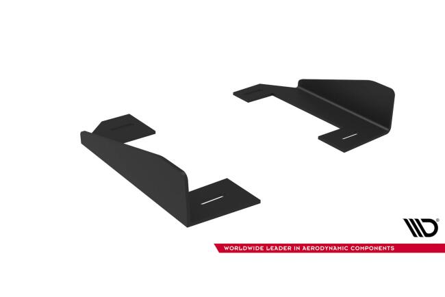 Maxton Design Seitenschweller Flaps Audi RS5 Sportback F5 Hochglanz schwarz