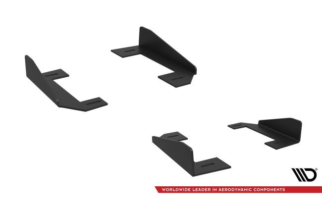 Maxton Design Seitenschweller Flaps Audi RS5 Sportback F5 Hochglanz schwarz
