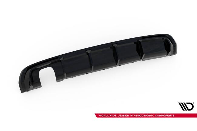 Maxton Design Heckdiffusor V.1 für Audi A3 S-Line Sportback 8V Hochglanz schwarz