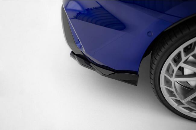 Maxton Design Diffusor Flaps V.4 für Audi S3 Limousine 8Y Facelift Hochglanz schwarz