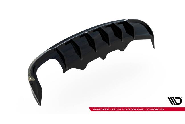 Maxton Design Heckdiffusor V.3 für Audi A5 S-Line Sportback 8T Hochglanz schwarz