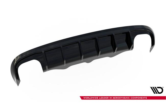 Maxton Design Heckdiffusor V.4 für Audi S5 Sportback 8T Hochglanz schwarz