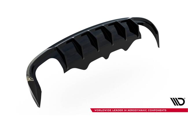 Maxton Design Heckdiffusor V.4 für Audi S5 Sportback 8T Hochglanz schwarz