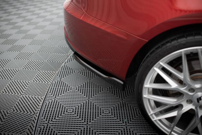 Maxton Design Diffusor Flaps für Audi S5 / A5 S-Line Sportback 8T Hochglanz schwarz